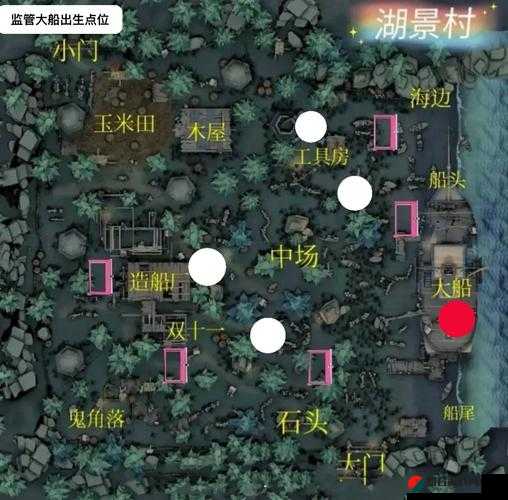 第五人格游戏攻略，深入湖景村探险之旅，全面揭秘所有逃生门位置