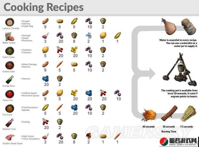 方舟生存进化，深入探索经验药水制作与水启示食谱的独家配方